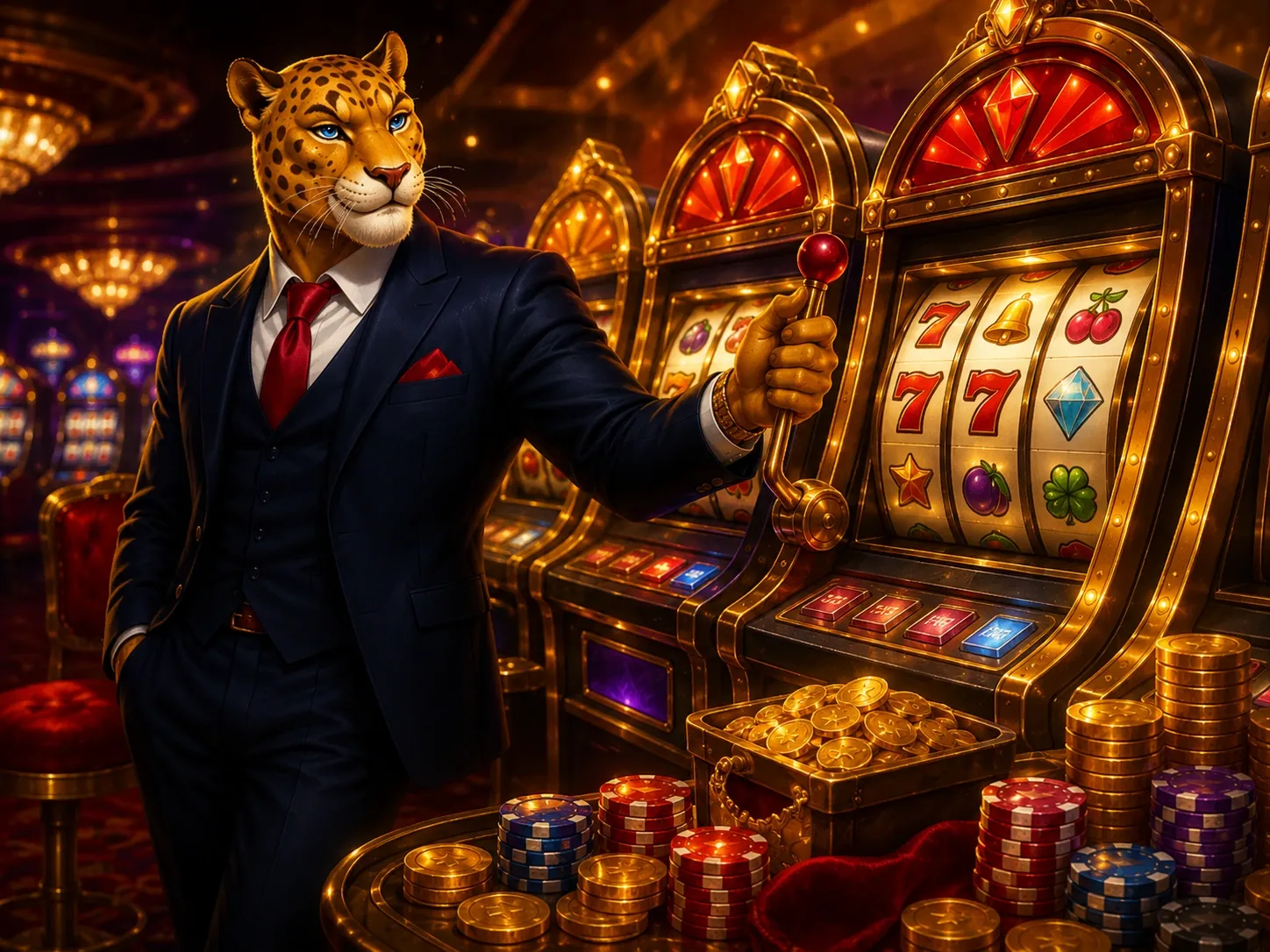 Luxury Slot Machines Leopard
